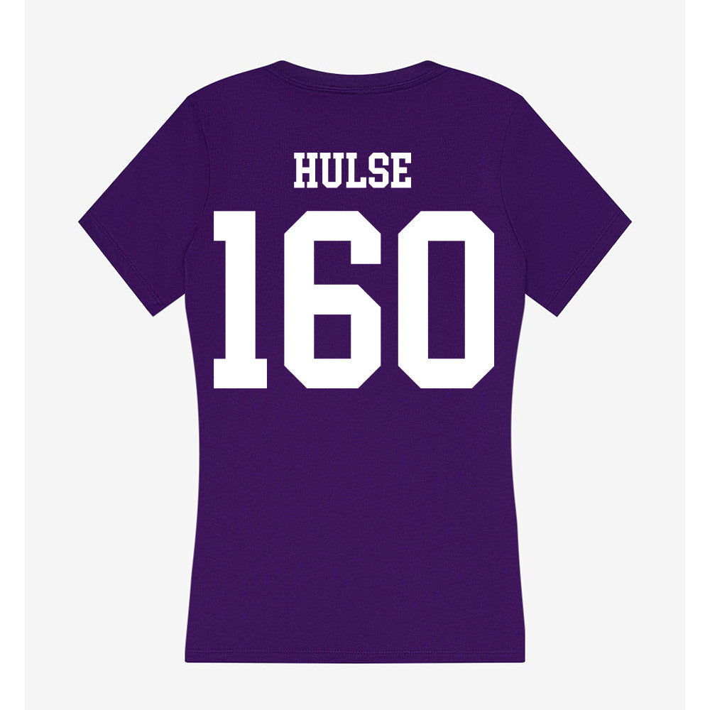 Sioux Falls - NCAA Wrestling : Kylie Hulse - Women's V-Neck T-Shirt-1