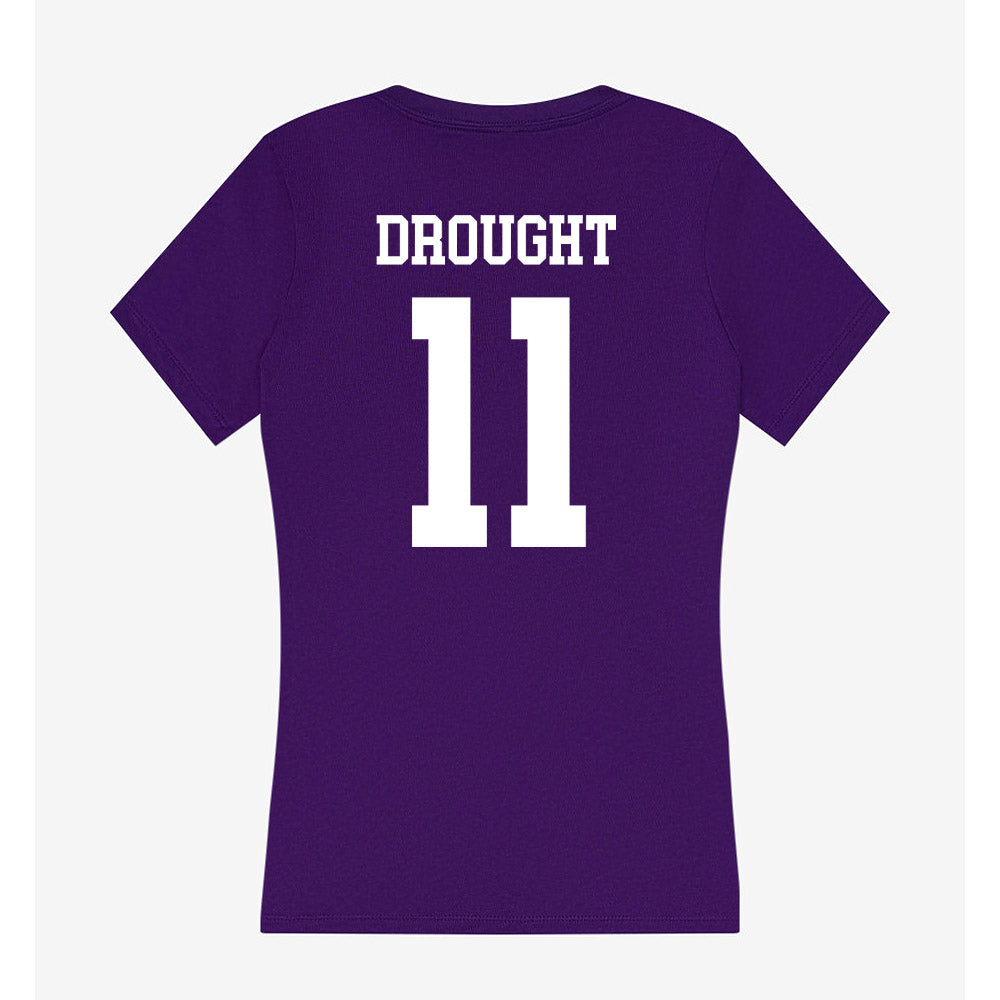 Sioux Falls - NCAA Women's Soccer : Gaby Drought - Women's V-Neck T-Shirt-1