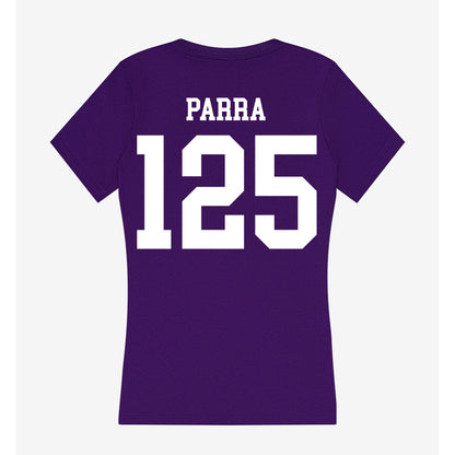 Sioux Falls - NCAA Wrestling : Daniel Parra - Women's V-Neck T-Shirt-1