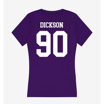Sioux Falls - NCAA Football : Scott Dickson - Women's V-Neck T-Shirt-1
