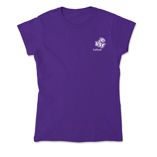 Sioux Falls - NCAA Softball : Charlie Pryor - Soft Style Women’s T-Shirt-0