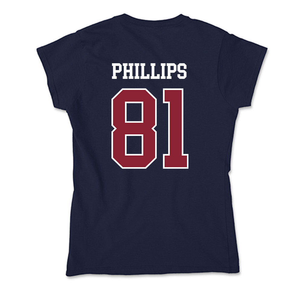 SCSU - NCAA Football : Evan Phillips - Soft Style Women’s T-Shirt-1