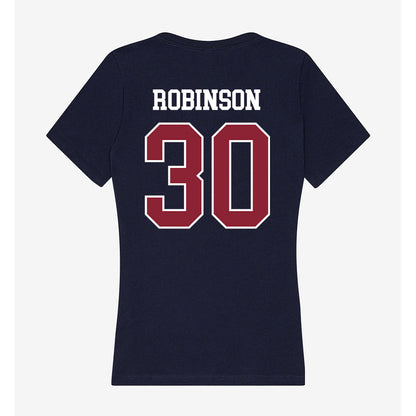 SCSU - NCAA Women's Soccer : Sydnee-Symone Robinson - Women's V-Neck T-Shirt-1