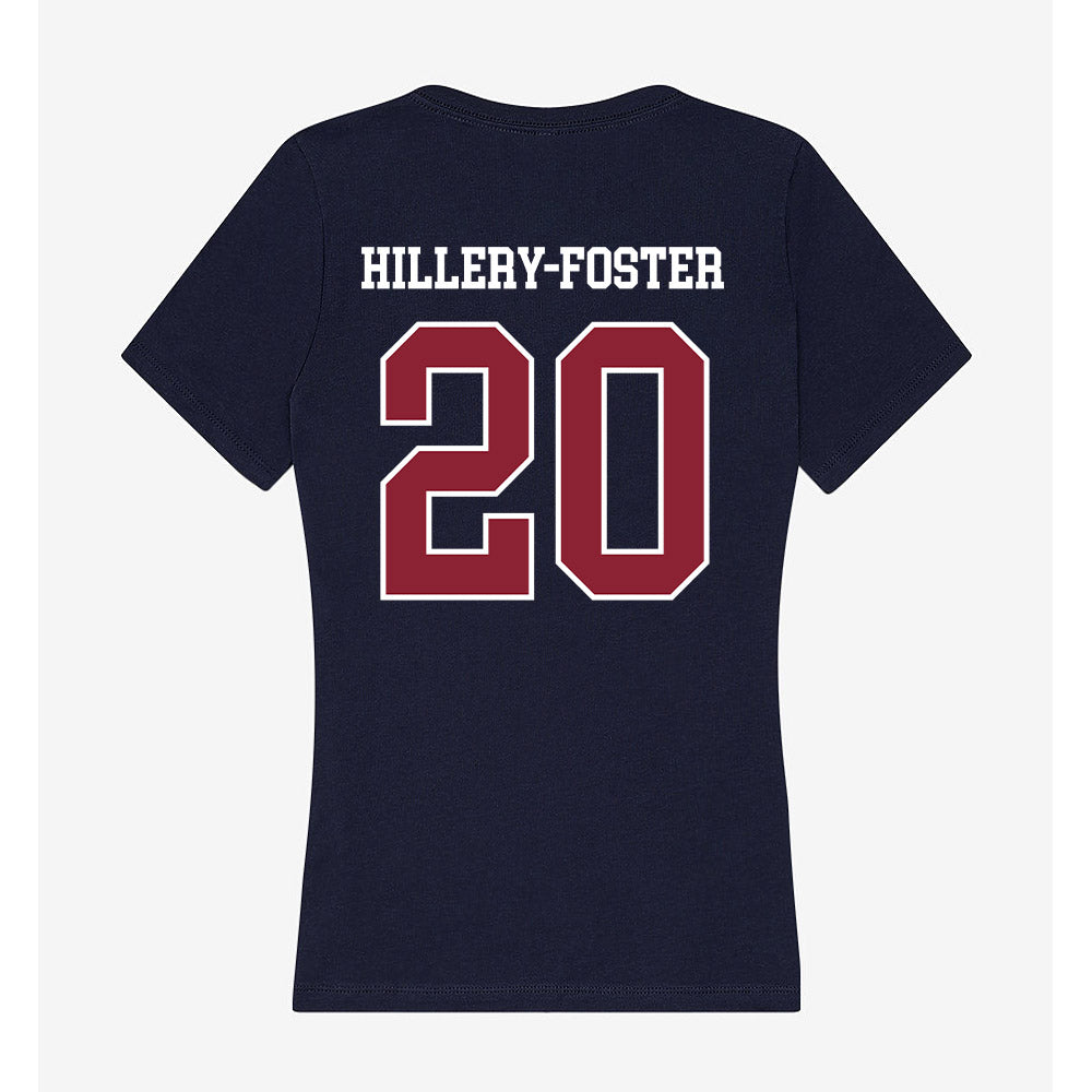 SCSU - NCAA Women's Soccer : Madilynn Hillery-Foster - Women's V-Neck T-Shirt-1