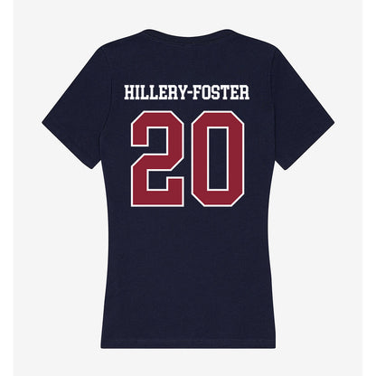 SCSU - NCAA Women's Soccer : Madilynn Hillery-Foster - Women's V-Neck T-Shirt-1