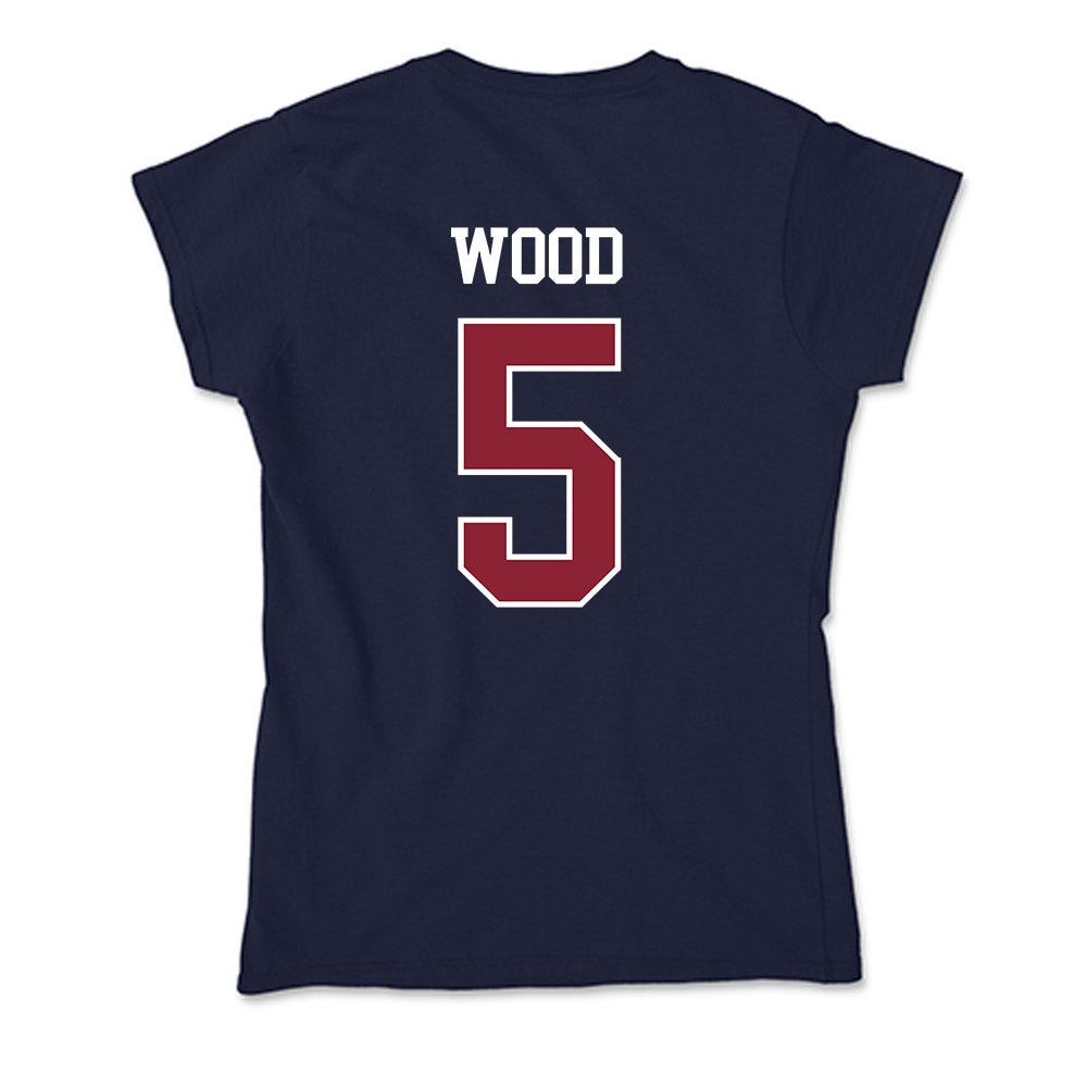 SCSU - NCAA Women's Soccer : Jenai Wood - Soft Style Women’s T-Shirt-1