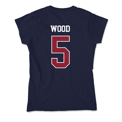 SCSU - NCAA Women's Soccer : Jenai Wood - Soft Style Women’s T-Shirt-1
