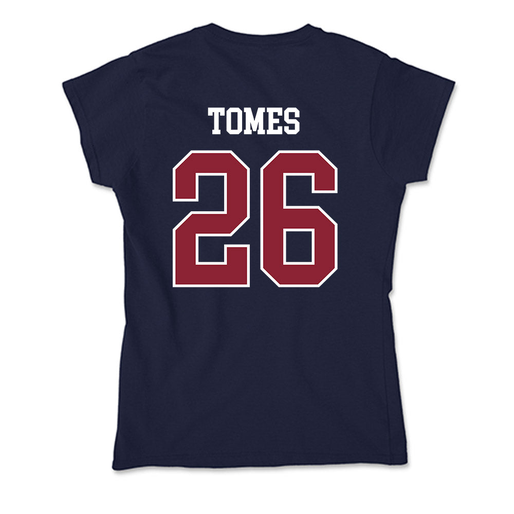 SCSU - NCAA Women's Soccer : Eiliyah Tomes - Soft Style Women’s T-Shirt-1