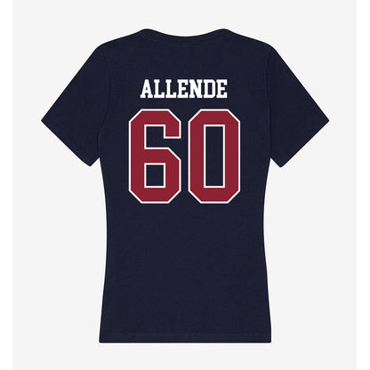 SCSU - NCAA Football : Joseph Allende - Women's V-Neck T-Shirt-1