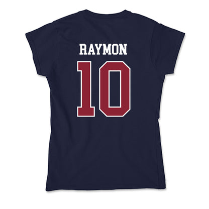 SCSU - NCAA Men's Basketball : Treven Raymon - Soft Style Women’s T-Shirt-1