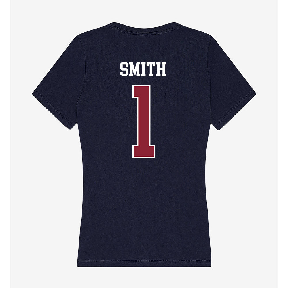 SCSU - NCAA Women's Soccer : Alexa Smith - Women's V-Neck T-Shirt-1