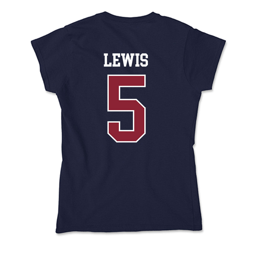 SCSU - NCAA Women's Volleyball : Hedia Lewis - Soft Style Women’s T-Shirt-1