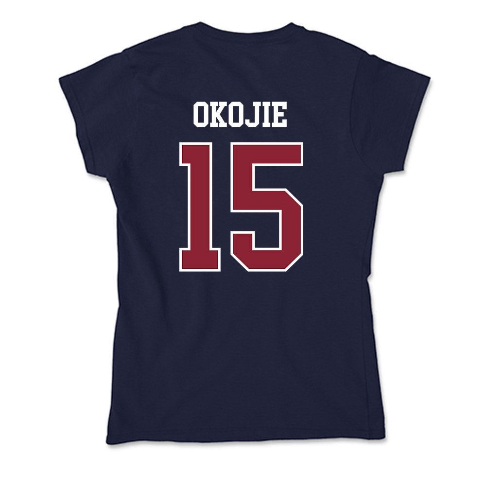 SCSU - NCAA Men's Basketball : Timothy Okojie - Soft Style Women’s T-Shirt-1