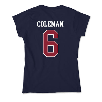 SCSU - NCAA Women's Soccer : Vanessa Coleman - Soft Style Women’s T-Shirt-1
