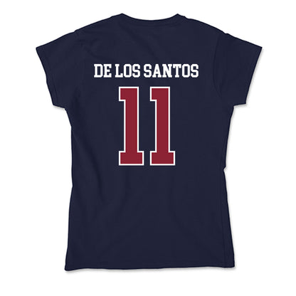 SCSU - NCAA Women's Soccer : Fay De Los Santos - Soft Style Women’s T-Shirt-1