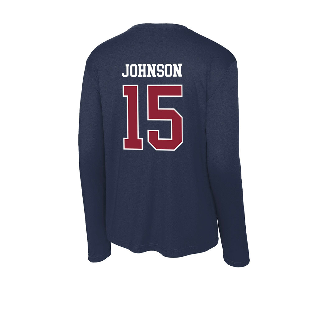 SCSU - NCAA Women's Soccer : Kamora Johnson - Activewear Long Sleeve T-Shirt-1
