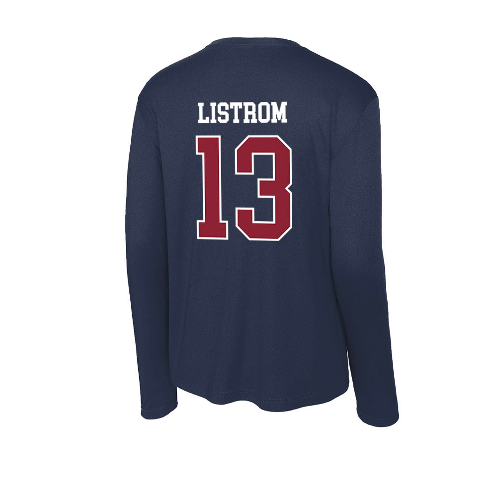 SCSU - NCAA Women's Soccer : Sarah Listrom - Activewear Long Sleeve T-Shirt-1