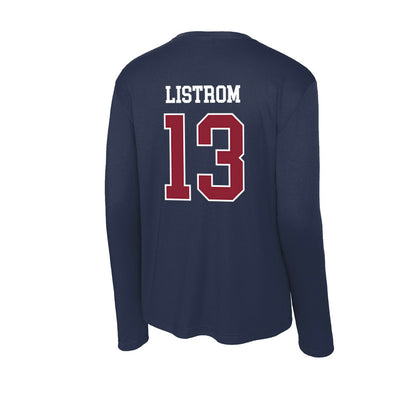 SCSU - NCAA Women's Soccer : Sarah Listrom - Activewear Long Sleeve T-Shirt-1