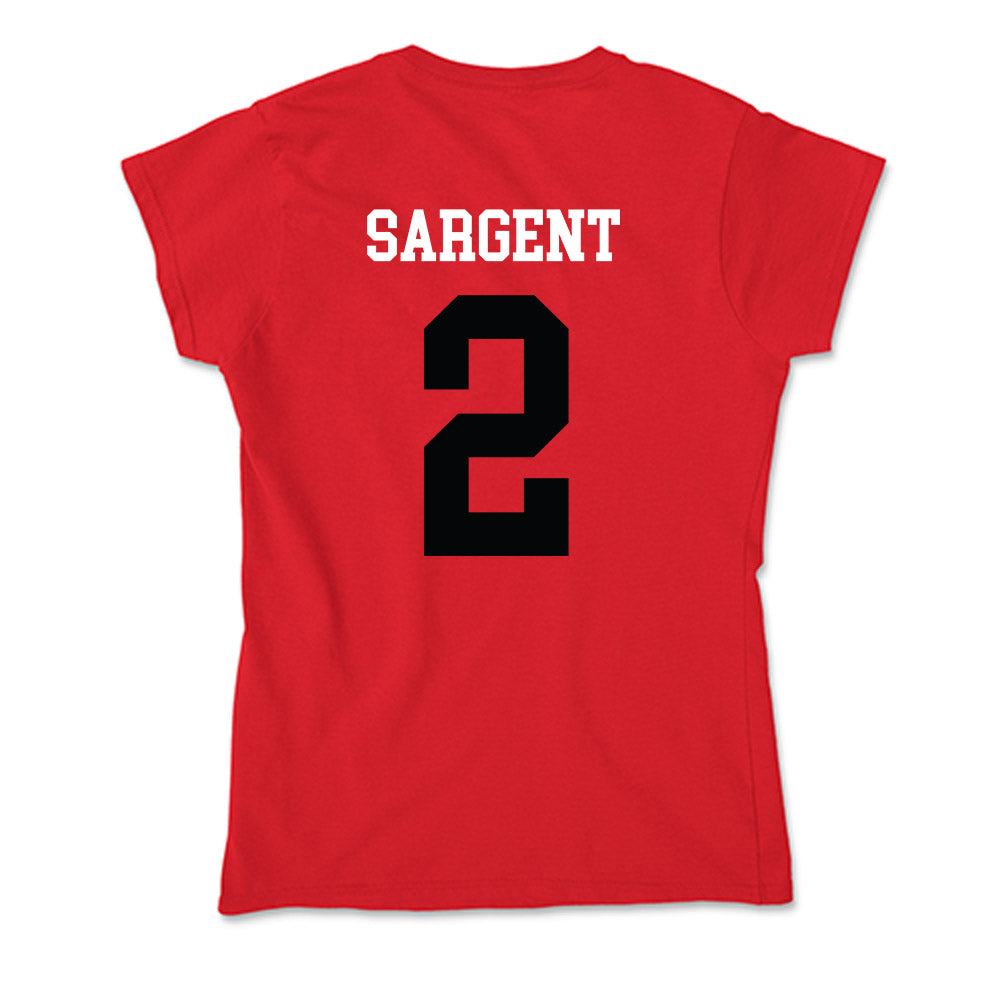 SIUE - NCAA Men's Soccer : Tyler Sargent - Soft Style Women’s T-Shirt-1