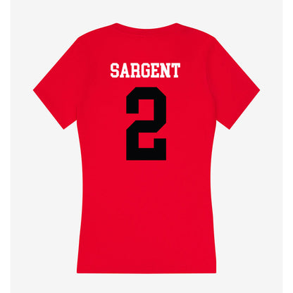 SIUE - NCAA Men's Soccer : Tyler Sargent - Women's V-Neck T-Shirt-1
