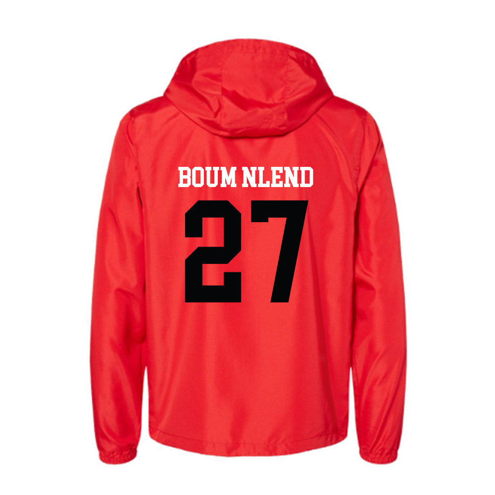 SIUE - NCAA Men's Soccer : Amos Boum Nlend - Windbreaker-1