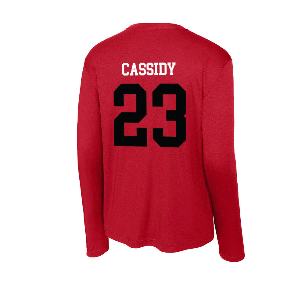 SIUE - NCAA Women's Basketball : Kaitlin Cassidy - Activewear Long Sleeve T-Shirt-1