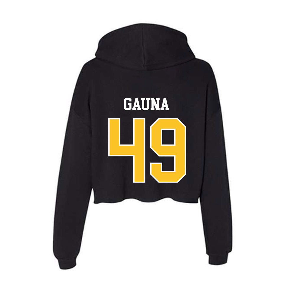TAMUK - NCAA Football : Daniel Gauna - Women's Crop Fleece Hoodie-1