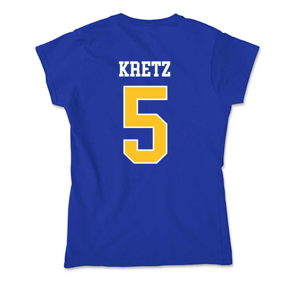 TAMUK - NCAA Football : Christian Kretz - Soft Style Women’s T-Shirt-1