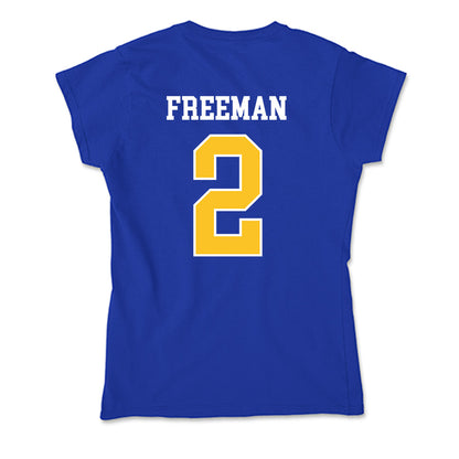 TAMUK - NCAA Beach Volleyball : Callie Freeman - Soft Style Women’s T-Shirt-1