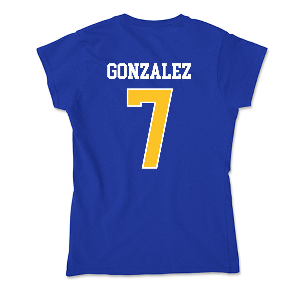 TAMUK - NCAA Football : Noah Gonzalez - Soft Style Women’s T-Shirt-1