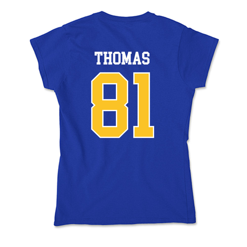 TAMUK - NCAA Football : Ivan Thomas - Soft Style Women’s T-Shirt-1