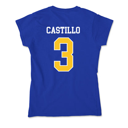 TAMUK - NCAA Softball : Audri Castillo - Soft Style Women’s T-Shirt-1