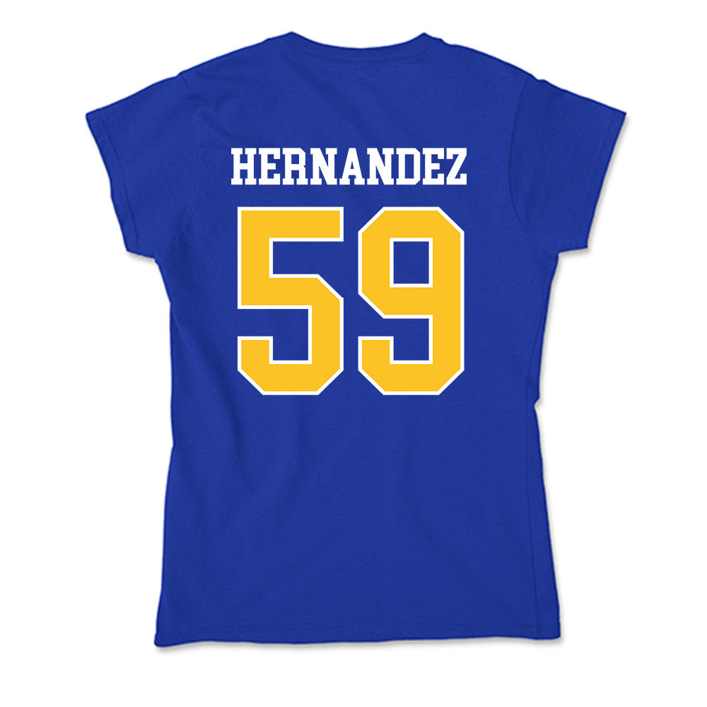 TAMUK - NCAA Football : Abraham Hernandez - Soft Style Women’s T-Shirt-1