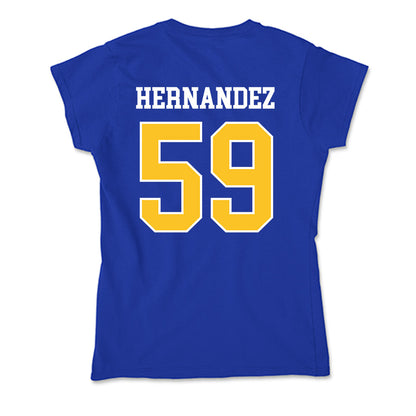 TAMUK - NCAA Football : Abraham Hernandez - Soft Style Women’s T-Shirt-1
