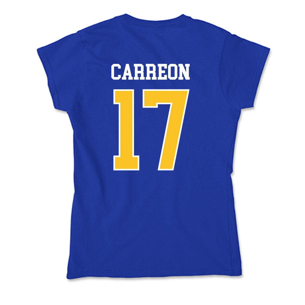 TAMUK - NCAA Baseball : Damian Carreon - Soft Style Women’s T-Shirt-1