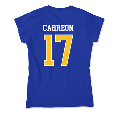 TAMUK - NCAA Baseball : Damian Carreon - Soft Style Women’s T-Shirt-1