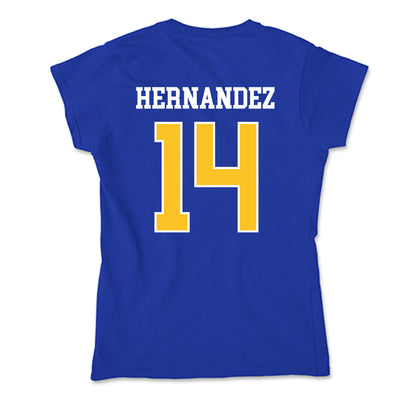 TAMUK - NCAA Softball : Isabella Hernandez - Soft Style Women’s T-Shirt-1