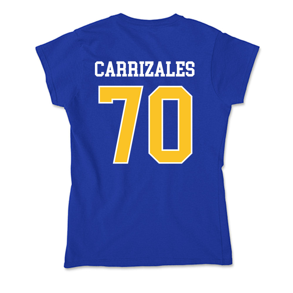 TAMUK - NCAA Football : Miguel Carrizales - Soft Style Women’s T-Shirt-1