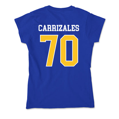 TAMUK - NCAA Football : Miguel Carrizales - Soft Style Women’s T-Shirt-1