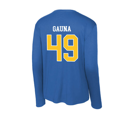 TAMUK - NCAA Football : Daniel Gauna - Activewear Long Sleeve T-Shirt-1