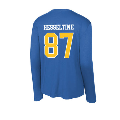 TAMUK - NCAA Football : Colby Hesseltine - Activewear Long Sleeve T-Shirt-1