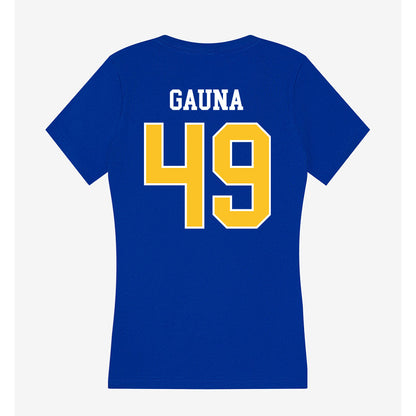TAMUK - NCAA Football : Daniel Gauna - Women's V-Neck T-Shirt-1