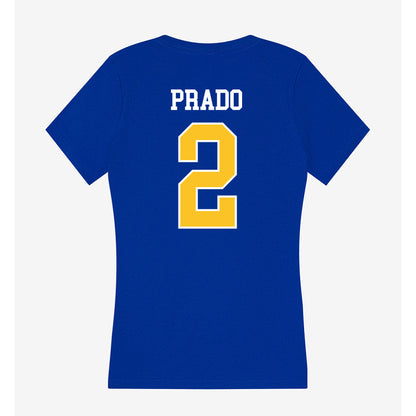 TAMUK - NCAA Baseball : Joshua Prado - Women's V-Neck T-Shirt-1