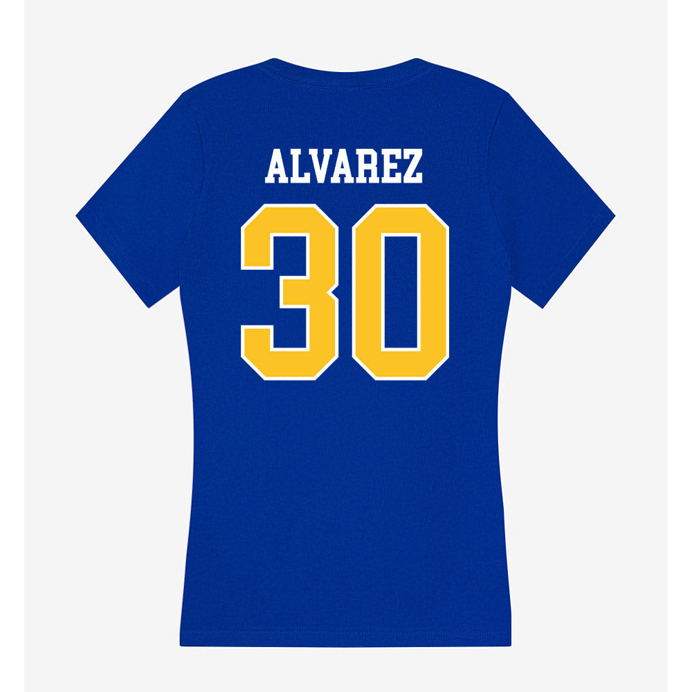 TAMUK - NCAA Football : Max Alvarez - Women's V-Neck T-Shirt-1