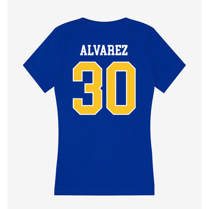 TAMUK - NCAA Football : Max Alvarez - Women's V-Neck T-Shirt-1