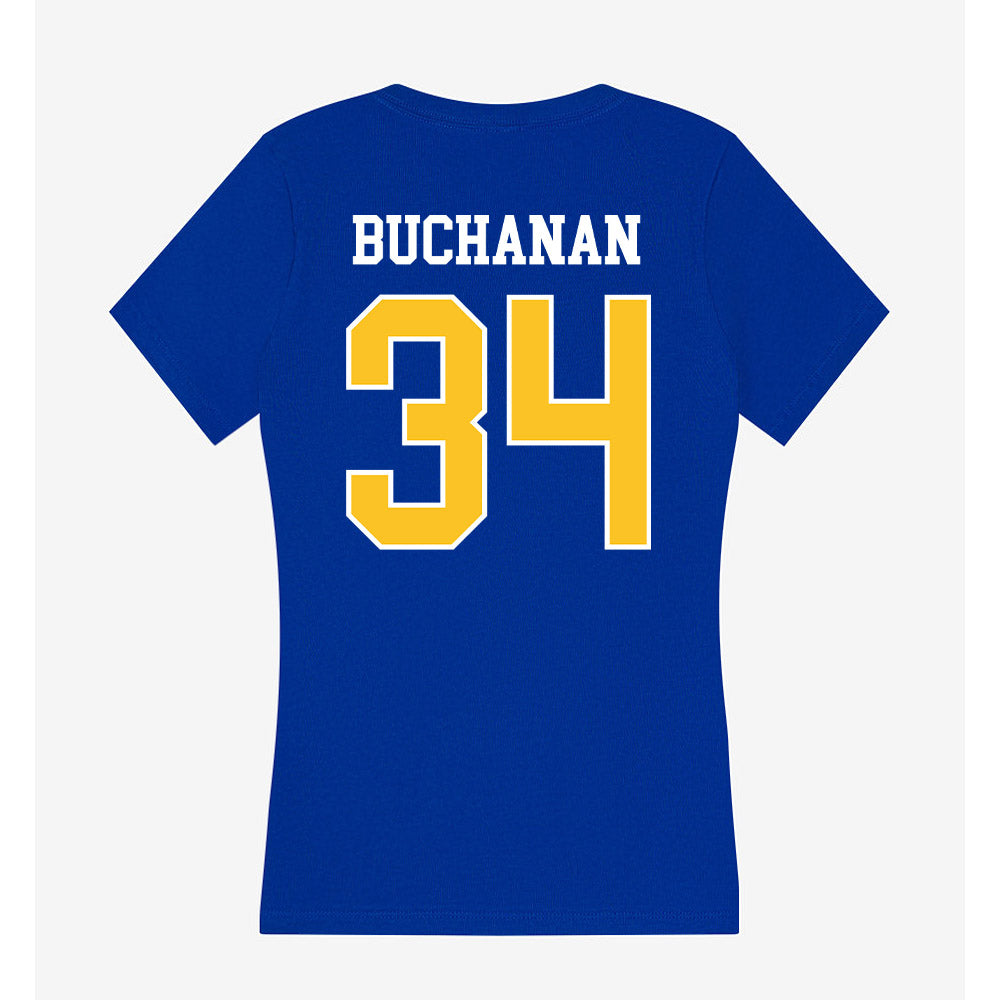 TAMUK - NCAA Baseball : Brian Buchanan - Women's V-Neck T-Shirt-1