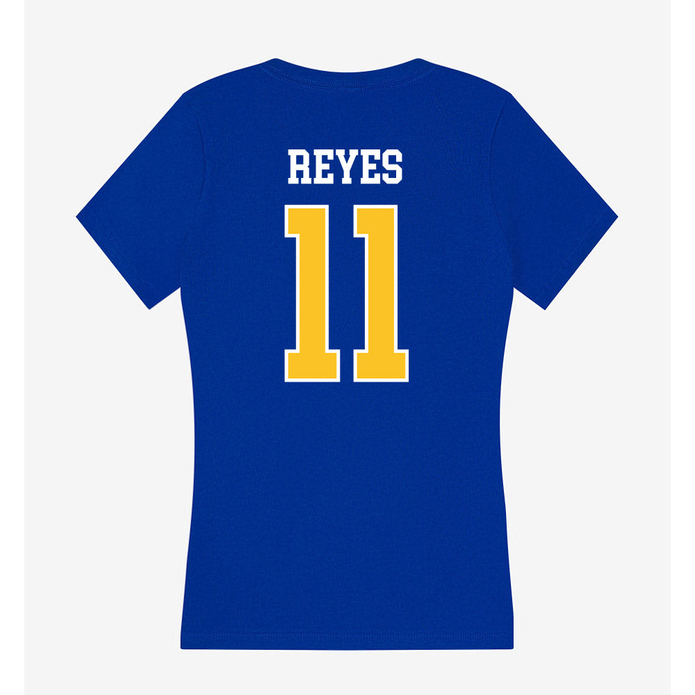 TAMUK - NCAA Baseball : Nick Reyes - Women's V-Neck T-Shirt-1