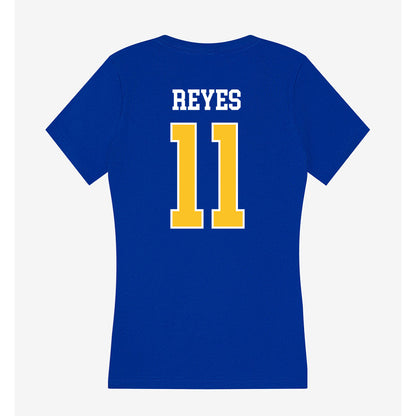 TAMUK - NCAA Baseball : Nick Reyes - Women's V-Neck T-Shirt-1
