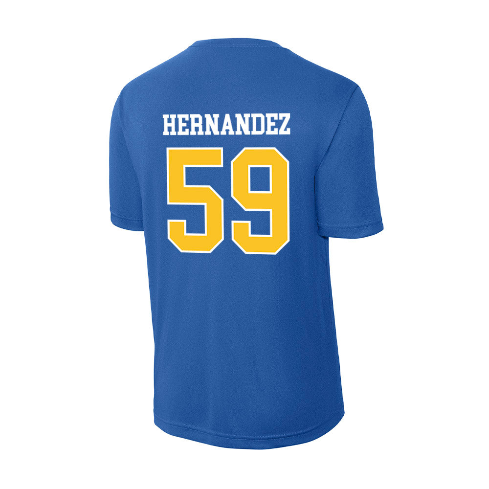 TAMUK - NCAA Football : Abraham Hernandez - Activewear T-Shirt-1