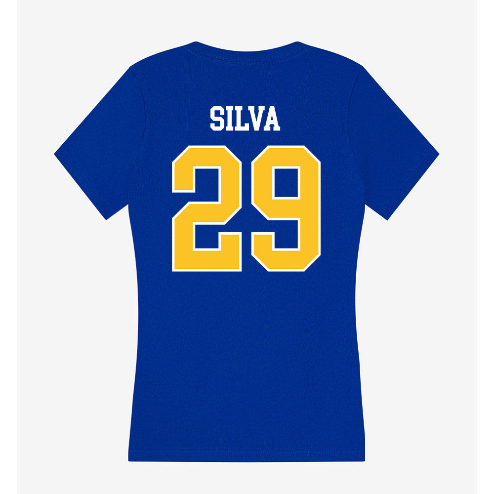 TAMUK - NCAA Softball : Kailee Silva - Women's V-Neck T-Shirt-1